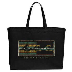 Koloa Surf Three Waves Logo Lightweight Classic Fit Cotton Canvas Jumbo Tote