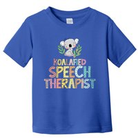 Koalafied Speech Therapist Cute Slp Therapy Koala Gift Toddler T-Shirt