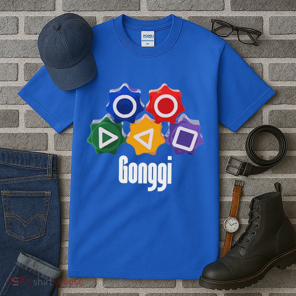 Korean Squid Traditional Game Catching Toy Gonggi Tall T-Shirt