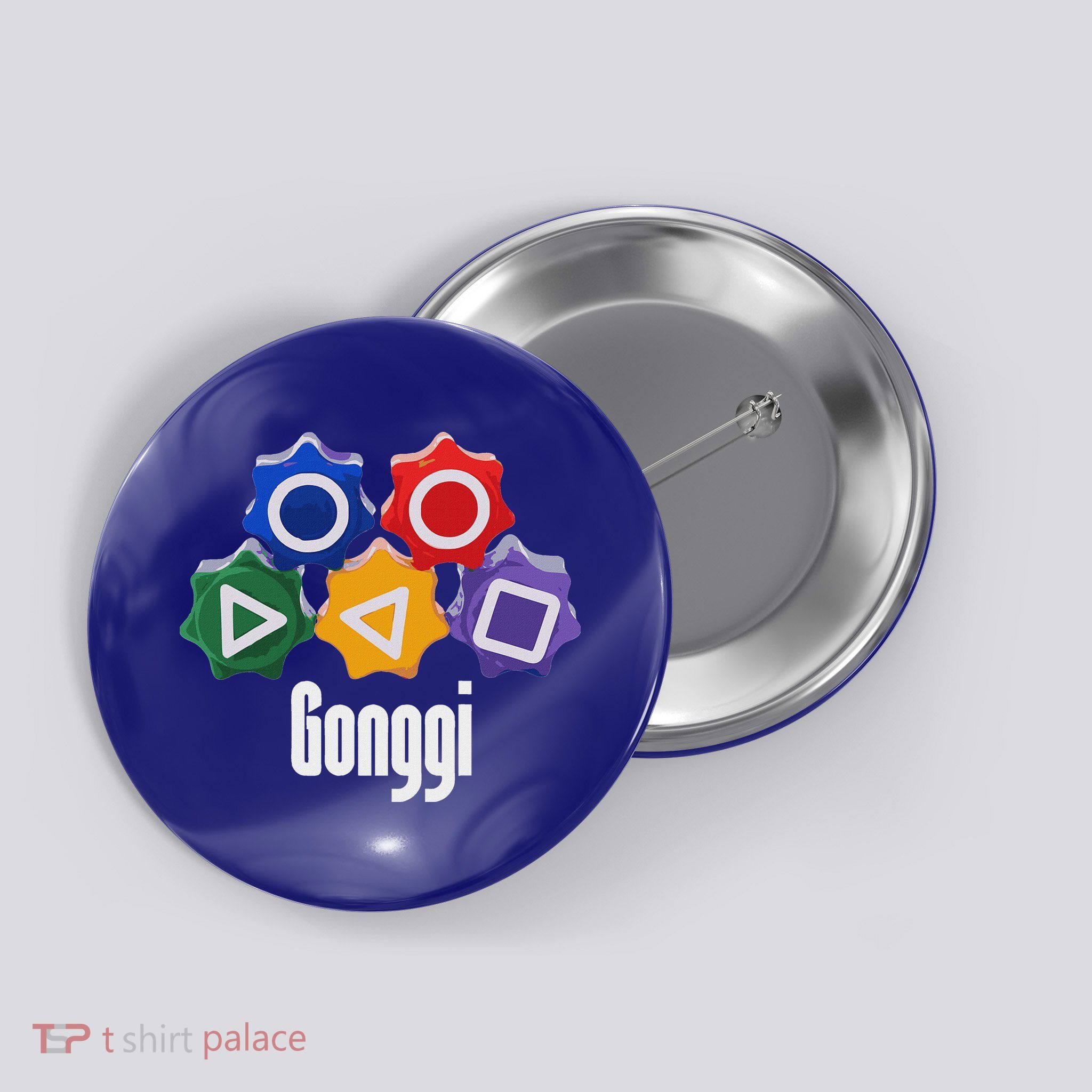 Korean Squid Traditional Game Catching Toy Gonggi Button