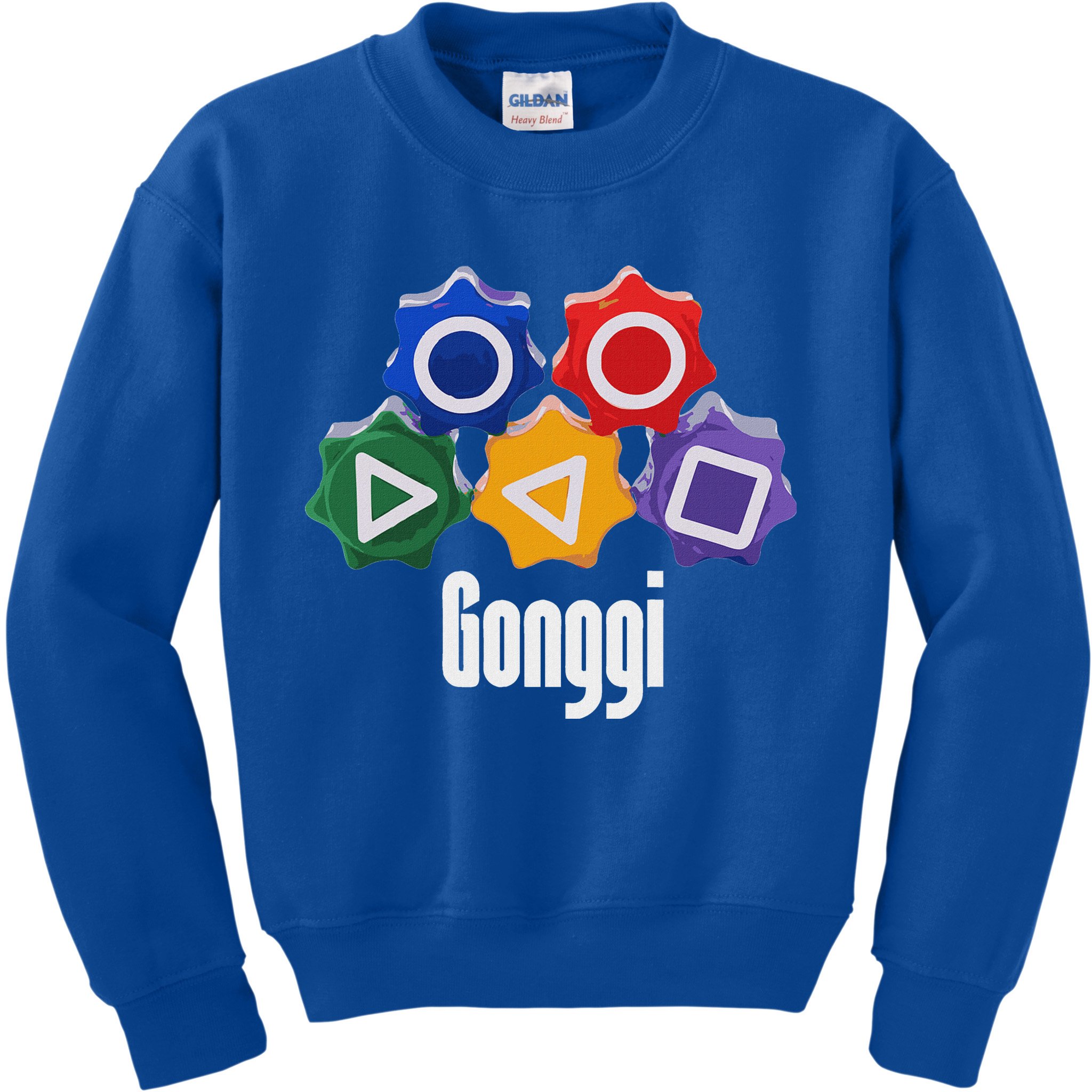 Korean Squid Traditional Game Catching Toy Gonggi Kids Sweatshirt