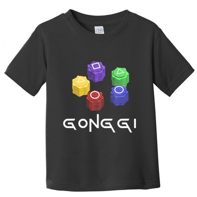 Korean Squid Traditional Game Catching Toy Gonggi Toddler T-Shirt