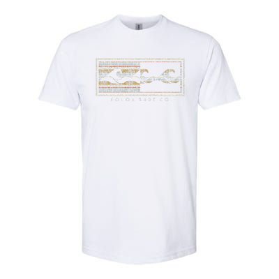 Koloa Surf Three Waves Logo Lightweight Surf Softstyle® CVC T-Shirt