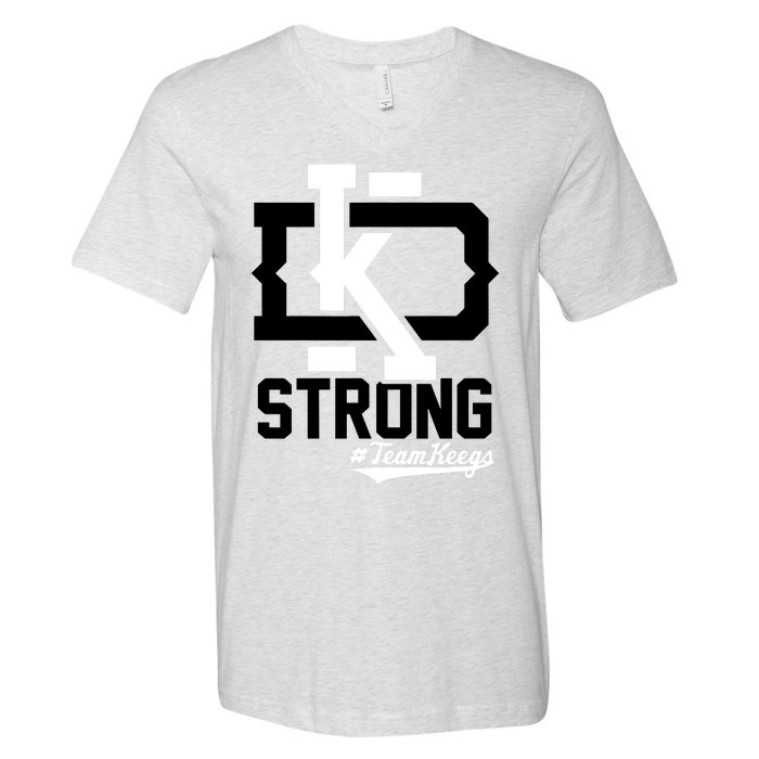 Kd Strong Team Keegs V-Neck T-Shirt