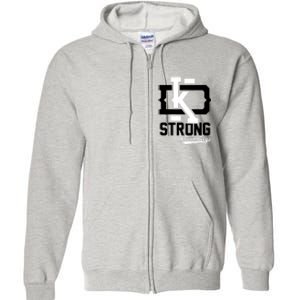 Kd Strong Team Keegs Full Zip Hoodie