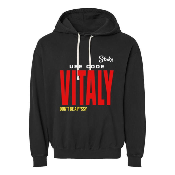 Kick State Use Code Vitaly Garment-Dyed Fleece Hoodie