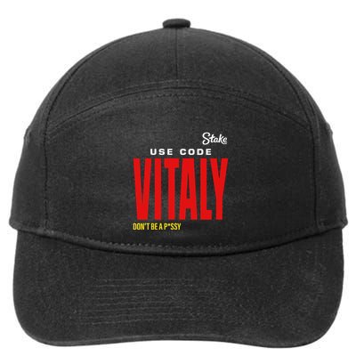Kick State Use Code Vitaly 7-Panel Snapback Hat