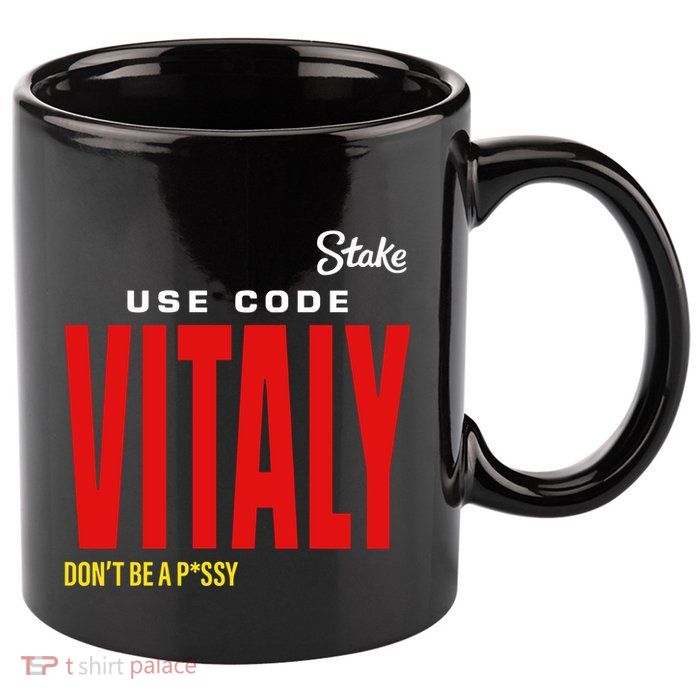 Kick State Use Code Vitaly 11oz C Handle Ceramic Mug