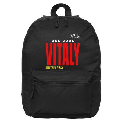 Kick State Use Code Vitaly 16 in Basic Backpack