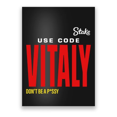 Kick State Use Code Vitaly Poster