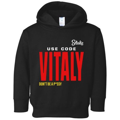 Kick State Use Code Vitaly Toddler Hoodie