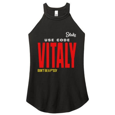 Kick State Use Code Vitaly Women's Perfect Tri Rocker Tank