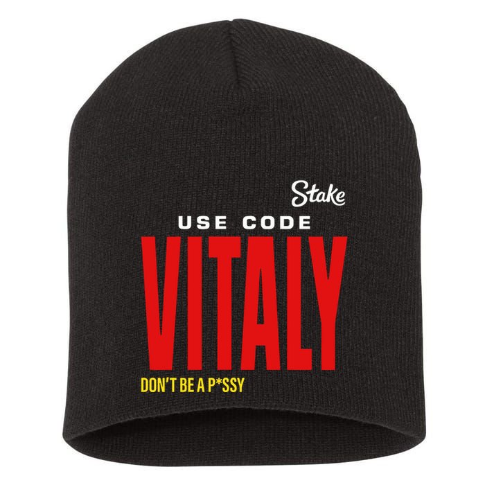 Kick State Use Code Vitaly Short Acrylic Beanie
