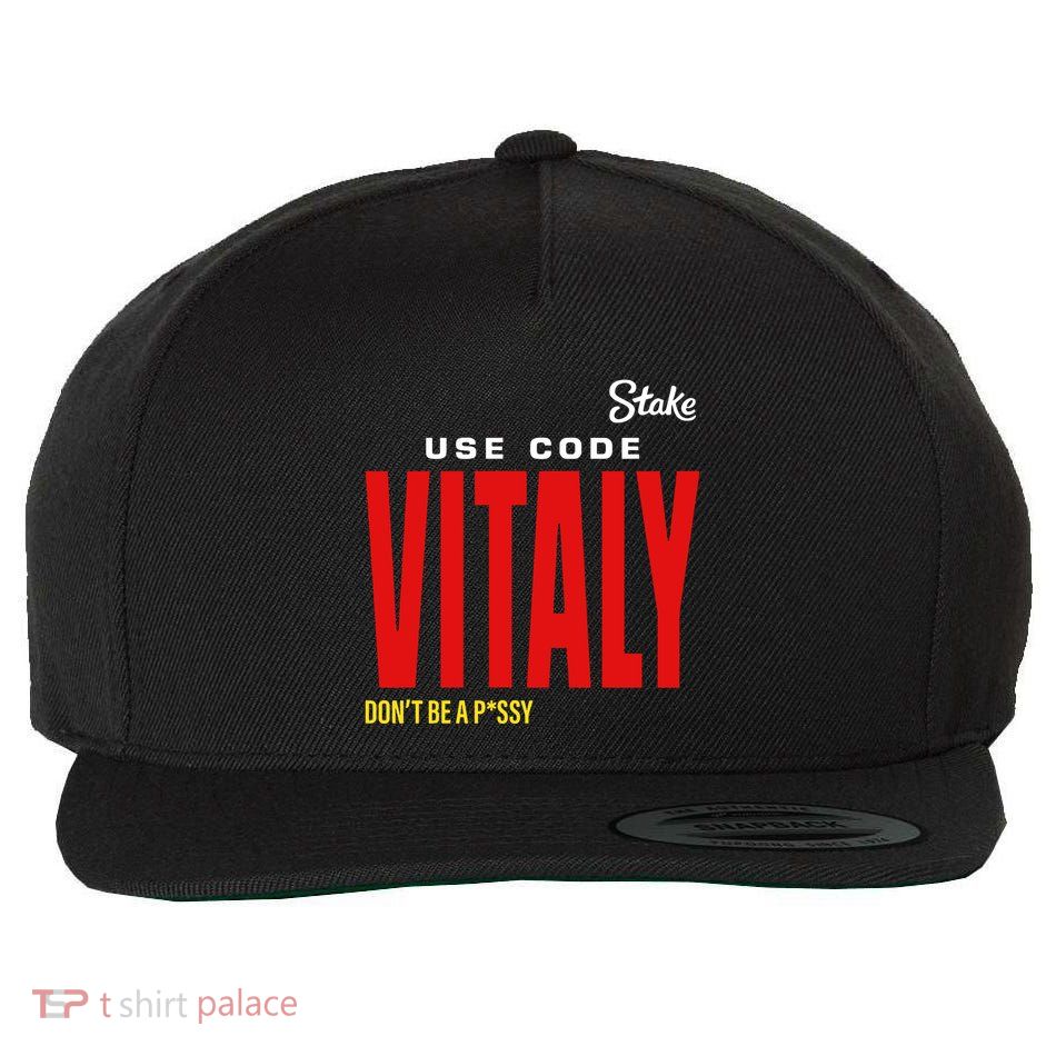 Kick State Use Code Vitaly Wool Snapback Cap