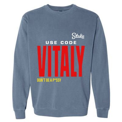 Kick State Use Code Vitaly Garment-Dyed Sweatshirt