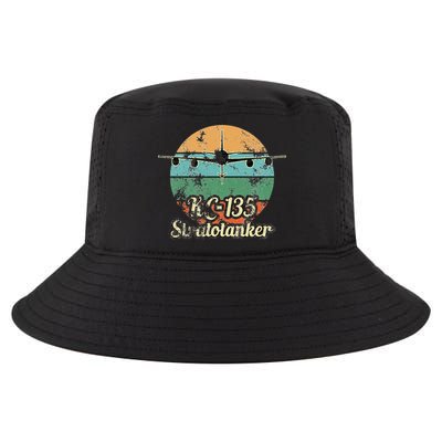 Kc135 Stratotanker Vintage Sunset Air Refueling Airplane Cool Comfort Performance Bucket Hat