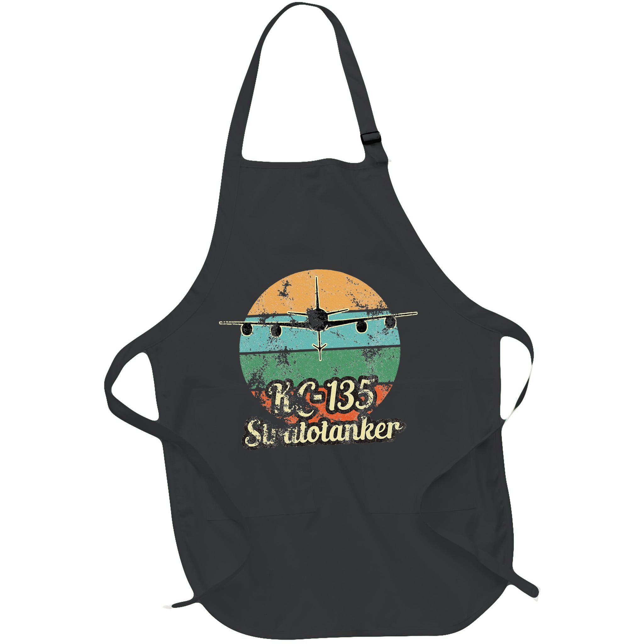 Kc135 Stratotanker Vintage Sunset Air Refueling Airplane Apron
