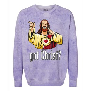 Kevin Smith View Askewniverse Buddy Christ Got Finger Guns Colorblast Crewneck Sweatshirt