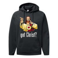 Kevin Smith View Askewniverse Buddy Christ Got Finger Guns Performance Fleece Hoodie