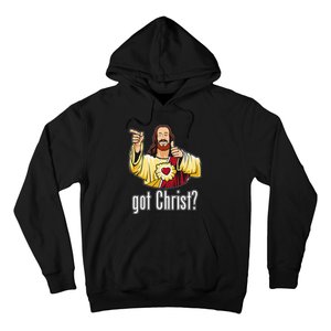 Kevin Smith View Askewniverse Buddy Christ Got Finger Guns Hoodie