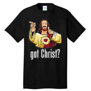 Kevin Smith View Askewniverse Buddy Christ Got Finger Guns Tall T-Shirt