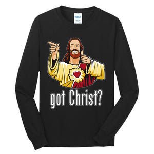 Kevin Smith View Askewniverse Buddy Christ Got Finger Guns Tall Long Sleeve T-Shirt