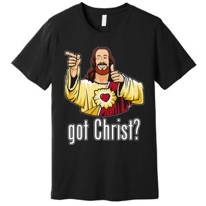 Kevin Smith View Askewniverse Buddy Christ Got Finger Guns Premium T-Shirt