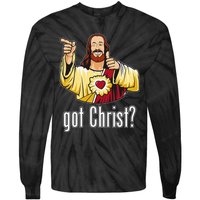 Kevin Smith View Askewniverse Buddy Christ Got Finger Guns Tie-Dye Long Sleeve Shirt