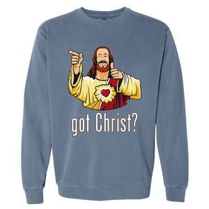 Kevin Smith View Askewniverse Buddy Christ Got Finger Guns Garment-Dyed Sweatshirt