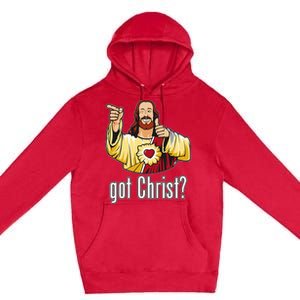 Kevin Smith View Askewniverse Buddy Christ Got Finger Guns Premium Pullover Hoodie