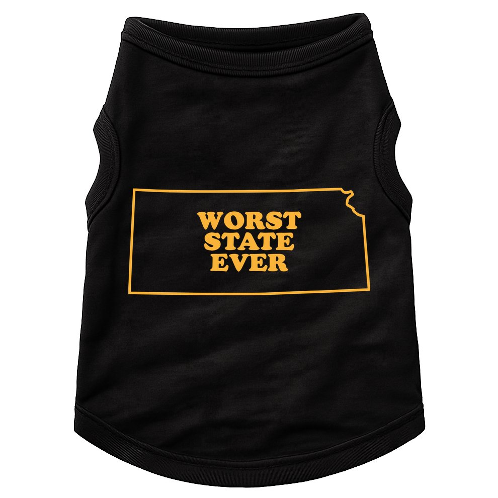 Kansas State Worst State Ever Doggie Tank