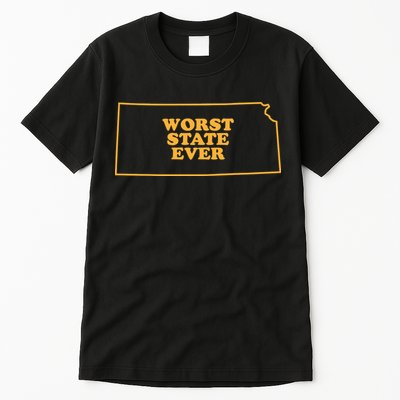 Kansas State Worst State Ever Tall T-Shirt