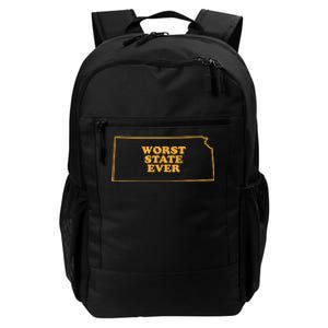 Kansas State Worst State Ever Daily Commute Backpack