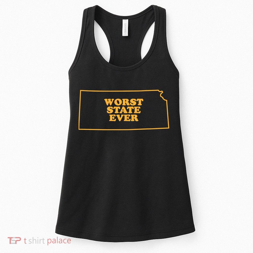 Kansas State Worst State Ever Womens Tank Top