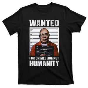 Klaus Schwab Wanted For Crimes Against Humanity Poster T-Shirt