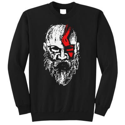 Kratos Superhero War Tall Sweatshirt