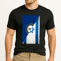 Kentucky Stands With Israeli Flag Kentucky Flag Cooling Performance Crew T-Shirt