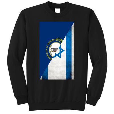 Kentucky Stands With Israeli Flag Kentucky Flag Sweatshirt