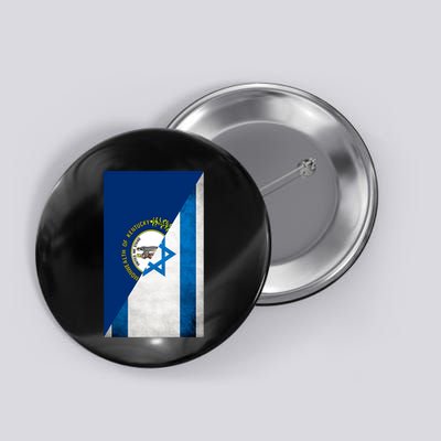 Kentucky Stands With Israeli Flag Kentucky Flag Button
