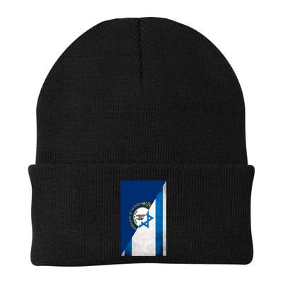Kentucky Stands With Israeli Flag Kentucky Flag Beanie