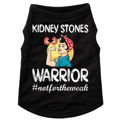 Kidney Stones Warrior Kidney Stone Surgery Kidney Awareness Doggie Tank