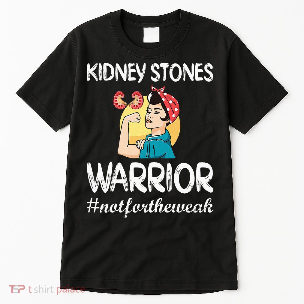 Kidney Stones Warrior Kidney Stone Surgery Kidney Awareness Tall T-Shirt
