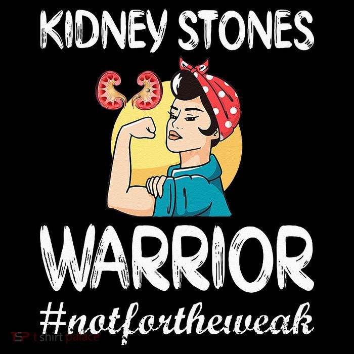 Kidney Stones Warrior Kidney Stone Surgery Kidney Awareness Tall T-Shirt
