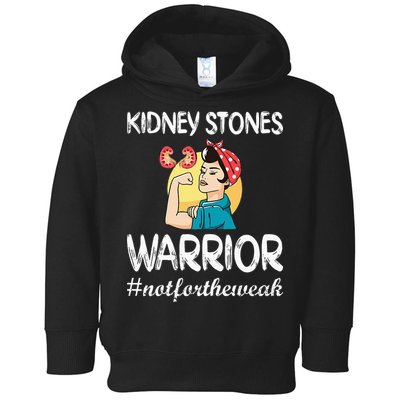 Kidney Stones Warrior Kidney Stone Surgery Kidney Awareness Toddler Hoodie