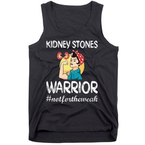 Kidney Stones Warrior Kidney Stone Surgery Kidney Awareness Tank Top