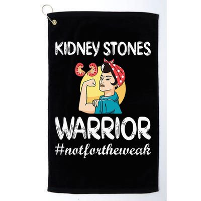 Kidney Stones Warrior Kidney Stone Surgery Kidney Awareness Golf Towel