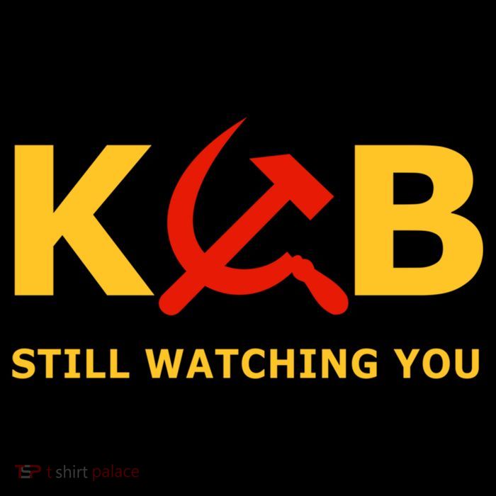 Kgb Still Watching You Cccp Ussr Soviet Union Gift Flexfit Unipanel Trucker Cap