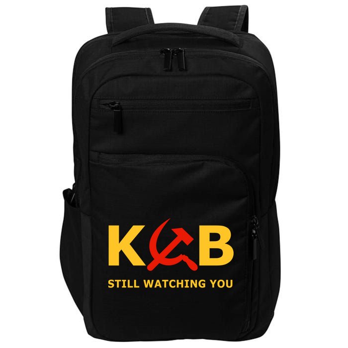 Kgb Still Watching You Cccp Ussr Soviet Union Gift Impact Tech Backpack