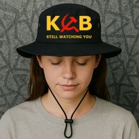 Kgb Still Watching You Cccp Ussr Soviet Union Gift Bucket Hat