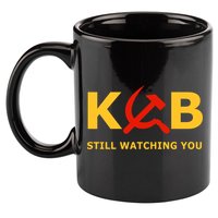 Kgb Still Watching You Cccp Ussr Soviet Union Gift 11oz C Handle Ceramic Mug